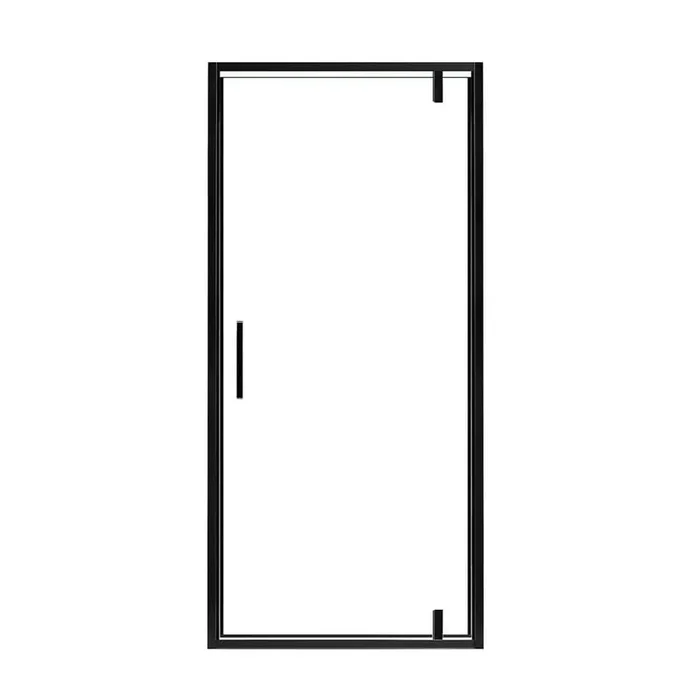 Ziya 1.5 in. L x 36 in. W x 77 in. H Shower Door Glass Panel in Black